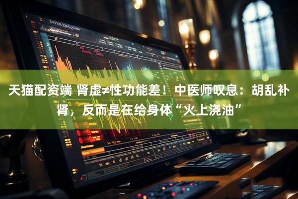 天猫配资端 肾虚≠性功能差！中医师叹息：胡乱补肾，反而是在给身体“火上浇油”