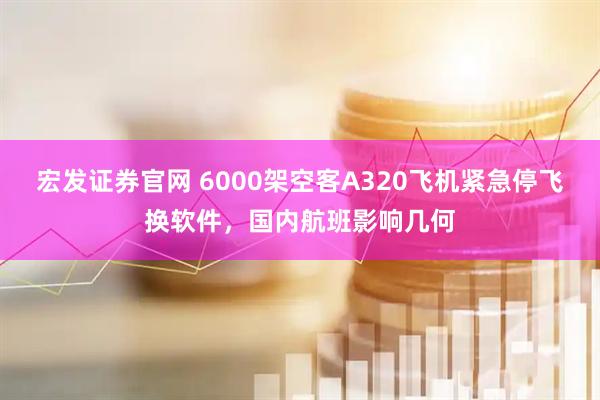 宏发证券官网 6000架空客A320飞机紧急停飞换软件，国内航班影响几何